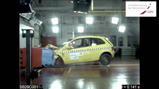 Gefährliche alte Anfängerautos Crash Test Modelljahr 1997 gegen 2004 [upl. by Ruskin98]