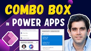 Combo box control in Power Apps  Search Filter Large Data Default values [upl. by Bertrand654]