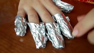 Tutorial Como Quitar el Esmalte Semipermanente  El Mundo del Nail Art [upl. by Lubeck]