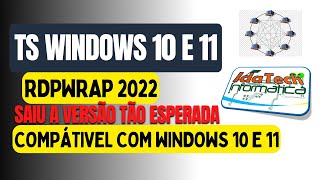 Múltiplas Áreas de Trabalho Remotas no Windows 10 e 11  RDPWrap 2022 [upl. by Murrell]