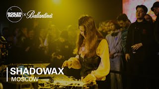 Shadowax  Boiler Room x Ballantines True Music Moscow [upl. by Retsila]