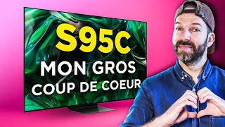 SAMSUNG S95C OLED 2023  Le meilleur téléviseur de Samsung  TEST mesures réglages  comparatif S90C [upl. by Camilla754]