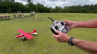 Loop Demonstrations and Crash of Spacewalker 2 RC Plane [upl. by Margret21]