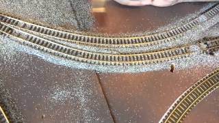 How to Ballast N Gauge [upl. by Loring]