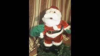 Toy Santa sings Santa Claus is Coming to Town [upl. by Eiclud]