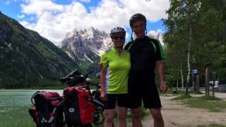 Dolomiten Radweg von Toblach nach Cortina d Ampezzo [upl. by Sherrill]