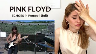 Stage Presence coach reacts to PINK FLOYD quotEchoesquot in Pompeii full [upl. by Hugues]