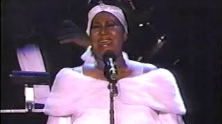 Aretha Franklin quotNessun dormaquot LIVE February 23 1998 [upl. by Madid]