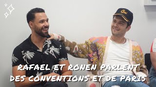 Rafael Silva et Ronen Rubinstein parlent de leur expérience en convention et de Paris [upl. by Shiff]