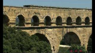 Pont du Gard Roman Aqueduct UNESCONHK [upl. by Spada]