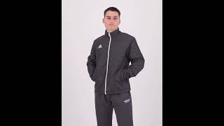 ADIDAS Shiny ENT22 Light Rain Windbreaker Jacket Black Men  TradeInn [upl. by Risser233]