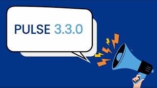 New Features of Pulse 330 [upl. by Eiffe]