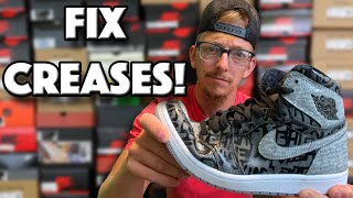 How to Prevent Sneakers From Creasing  Testing Ways to Fix Toebox Creases on Shoes [upl. by Etteuqaj719]