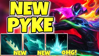 EMPYREAN PYKE IS THE BEST SKIN IN THE GAME PENTAKILL  BREAKS THE MAP [upl. by Bo]