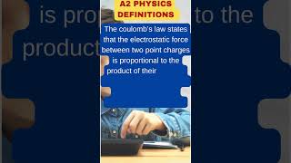 CAIE A2 Physics 9702 Definitions  Coulombs law [upl. by Forrester]