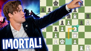 Uma Partida IMORTAL na FINAL do Grenke Chess 2024  Magnus Carlsen x Richard Rapport [upl. by Frances695]