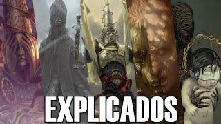 BLASPHEMOUS Todos los JEFES Explicados [upl. by Shepard]