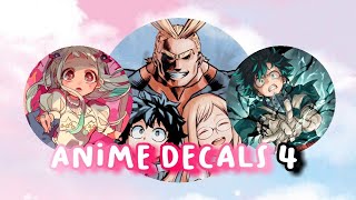 Anime decals 4 [upl. by Groot631]