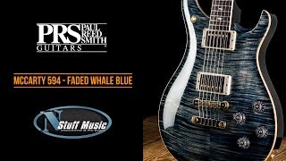 PRS McCarty 594  Faded Whale Blue  InDepth Demo [upl. by Ellenoj324]