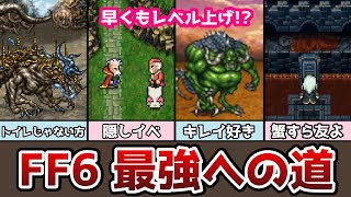 FF6 【最強育成】ついにレベル上げ解禁！ 5 世界崩壊前の総仕上げ ファルコン入手まで ピクセルリマスター ゆっくり解説 ファイナルファンタジー6 FINAL FANTASY VI [upl. by Akemrehs919]