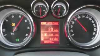 2013 Opel Cascada 20 BiTurbo CDTI 195 HP 0100 kmh Acceleration [upl. by Nylssej799]