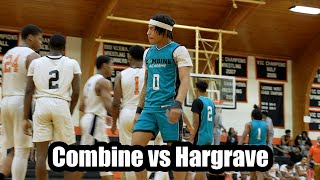 Combine Academy vs Hargrave Academy Post Grad quotFULL GAME HIGHLIGHTSquot [upl. by Linneman192]