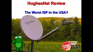 HughesNet Review  The Worst ISP in America [upl. by Akinirt658]