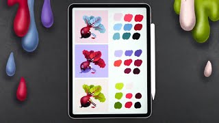 How to Use the Recolour Tool in Procreate [upl. by Samuela529]