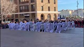 Février 2024 démonstration tai chi chuan école les 3 pics jour de l’an chinois [upl. by Ainimreh]