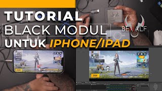 TUTORIAL PEMASANGAN GAME CAPTURE BEHALF BLACK MODUL DI IPHONEIPAD UNTUK LIVE STREAMING GAME MOBILE [upl. by Eerej]