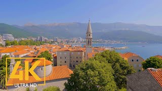 4K Virtual Walking Tour  The Scenic Cities of Montenegro  Part 1 [upl. by Adnaval]