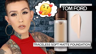 Tom Ford  Traceless Soft Matte Foundation  My Experience [upl. by Burta226]