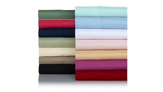 Jeffrey Banks 4piece Microfiber Sheet Set [upl. by Isidro]