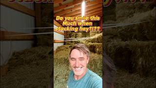 John is hard at work unloading a huge load of hay today at Ocoee Riverside Farm [upl. by Aiken895]