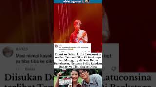 prilly kepergok temani dikta di backstage panggung prillylatuconsina dikta fyp shorts [upl. by Estella]