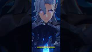 Lore Accurate Neuvillette vs 4 Legatus Golem genshinimpact neuvillette hoyoverse [upl. by Kiri503]