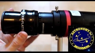 How to adjust Field flattenersFocal reducers and Coma correctors for Astrophotography [upl. by Eerahs]