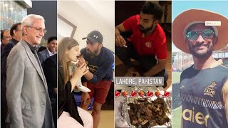 Wahab Riaz Celebrating wifes birthday  Ali Azmat vs Ali Zafar PSL 5 2020 [upl. by Declan218]