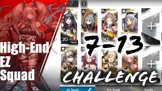 Arknights 713 Challenge mode HighEnd EZ Squad [upl. by Wilkinson]