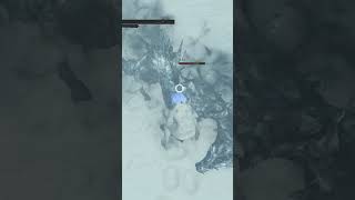 Dealing with the Frigid Outskirts Horses darksouls2 darksouls soulslike [upl. by Esinet]