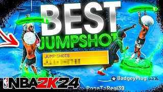 The BEST JUMPSHOTS for EVERY THREE POINT RATING  HEIGHT on NBA 2K24 [upl. by Lomax]