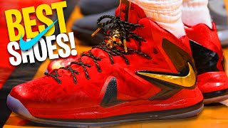 Ranking the 10 Best LeBron James Shoes [upl. by Rosenblatt]