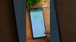 How to See WhatsApp Deleted Messages shorts [upl. by Notlim514]