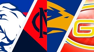 Western Bulldogs v Melbourne amp West Coast v Gold Coast  AFL Round 21 2024 Live Reaction [upl. by Kiyohara802]