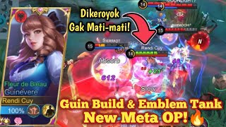 GUIN TANK ENAK BANGET SUSTAIN TEBAL amp GAK MATI  MATI GUINEVERE BUFF JADI LANGSUNG META  MLBB [upl. by Scribner840]