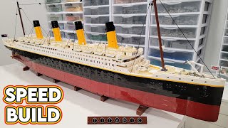 BUILDING THE LEGO TITANIC [upl. by Eetnwahs]