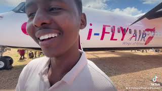 Second Flight from Nairobi to Dadaab nice All [upl. by Ennayk]