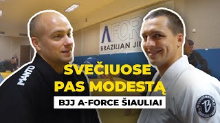 Svečiuose AForce BJJ Šiauliai klube [upl. by Amalbena876]