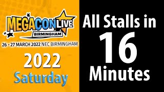 Megacon Live Birmingham 2022 Saturday All Stalls [upl. by Othe]