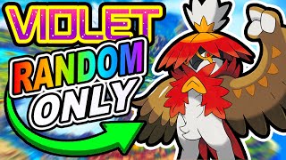 Pokémon Violet RANDOMIZER  Hardcore Nuzlocke [upl. by Adlei]